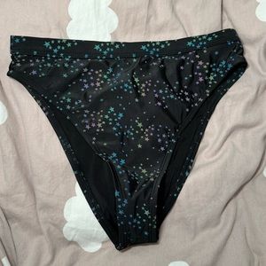 iHeartRaves star reflective high cut bottom
